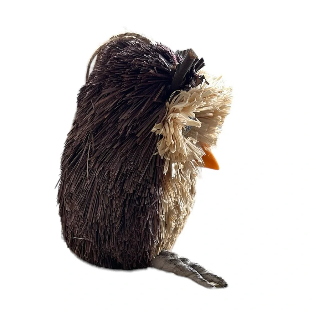 Owl Ornament Sissel and Twig Rustic Farmhouse